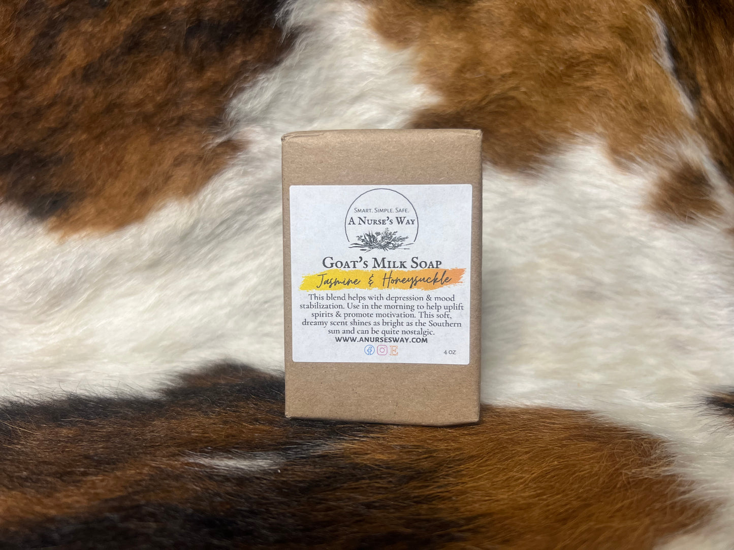 Jasmine & Honeysuckle Goat Milk Soap