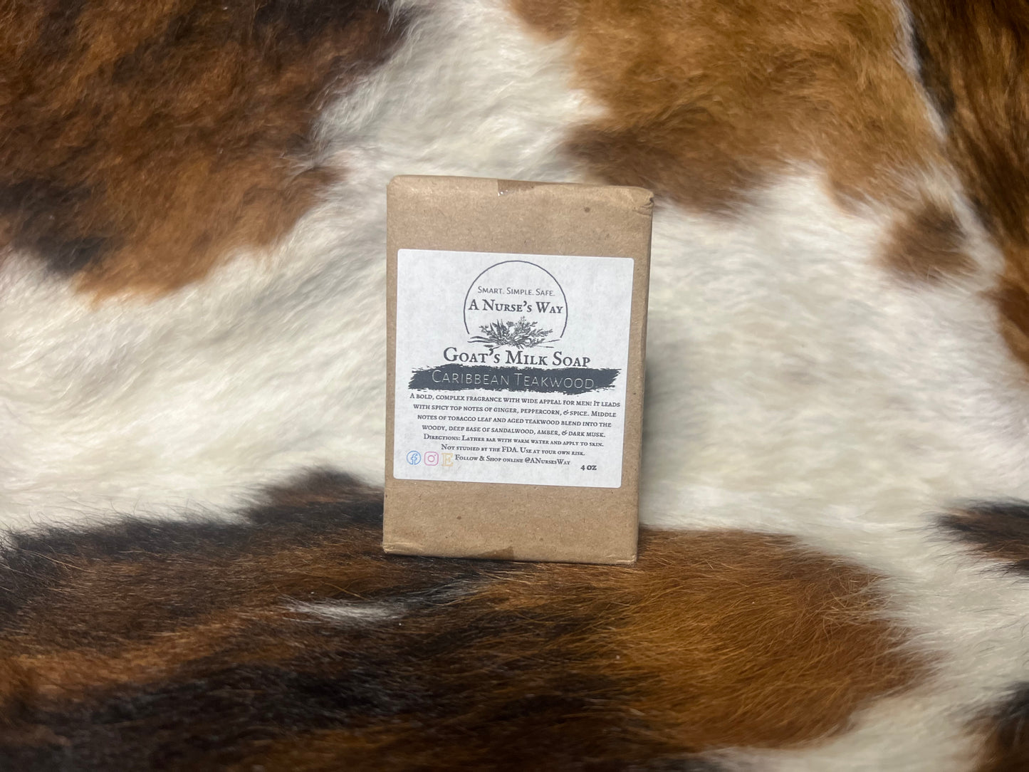 Caribbean Teakwood Goats Milk Soap