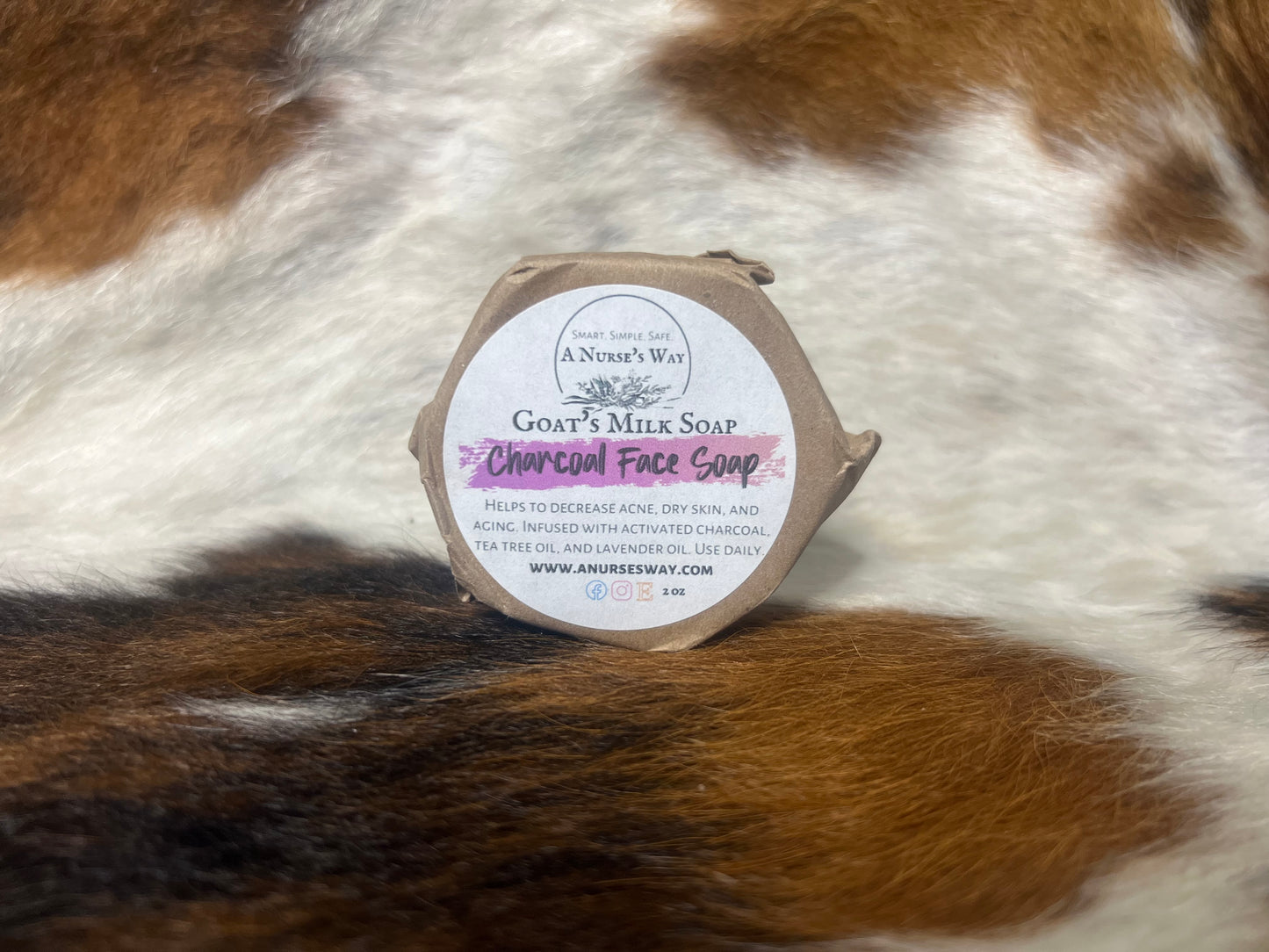 Charcoal Facial - Goat's Milk Soap
