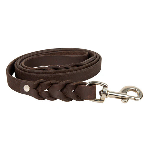 Ebony Leather Leash