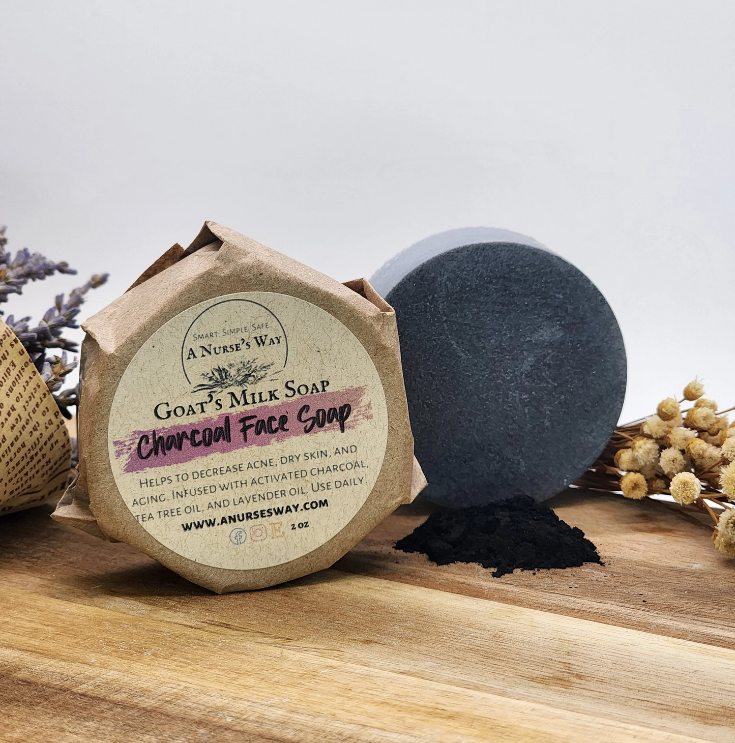 Charcoal Facial - Goat's Milk Soap