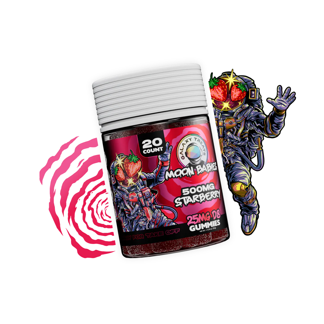 Berry Melon Lifter Delta 9 Gummies 200 mg (20 ct Jar)