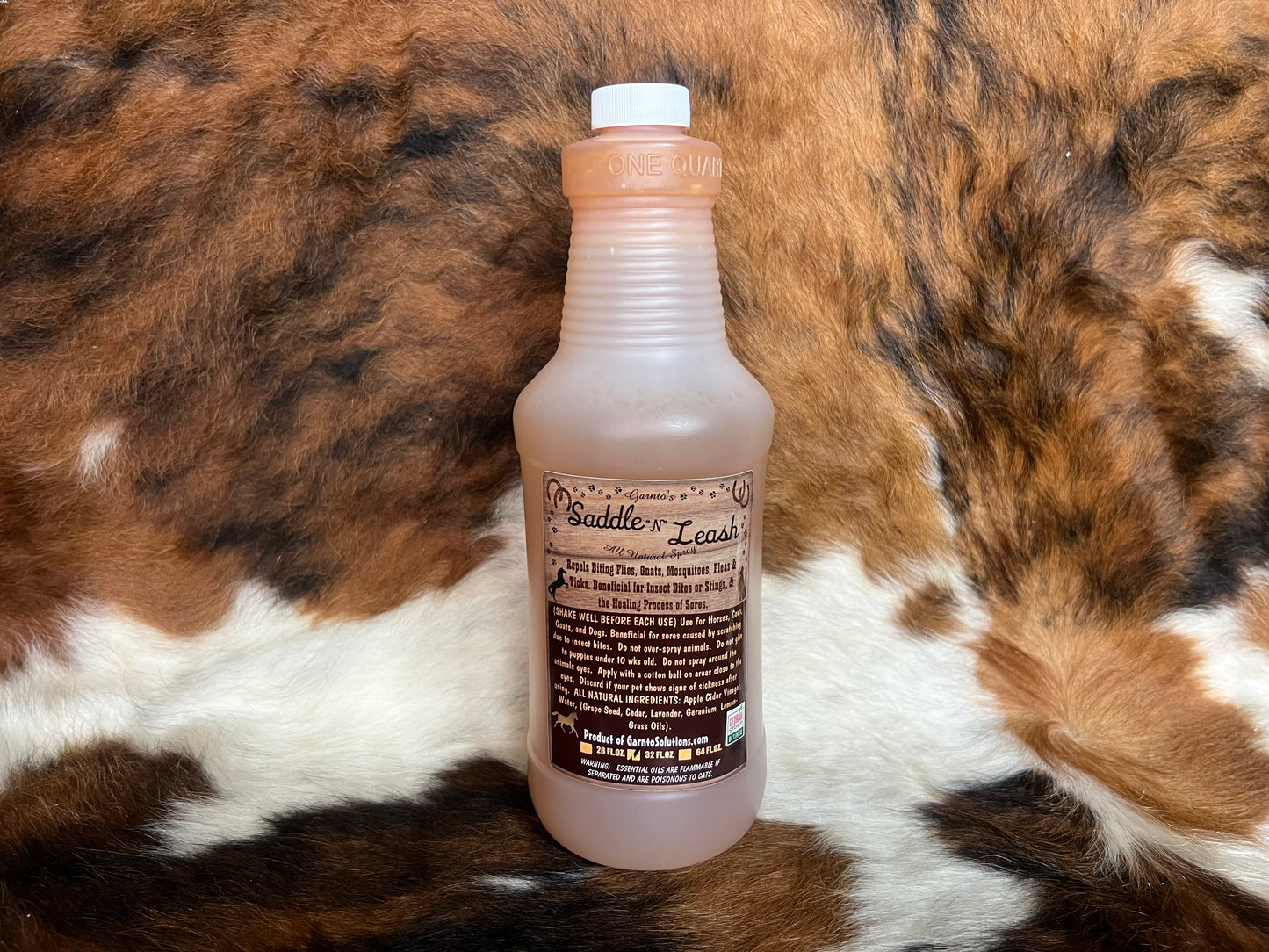 Saddle and Leash Organic Fly Spray 32 oz