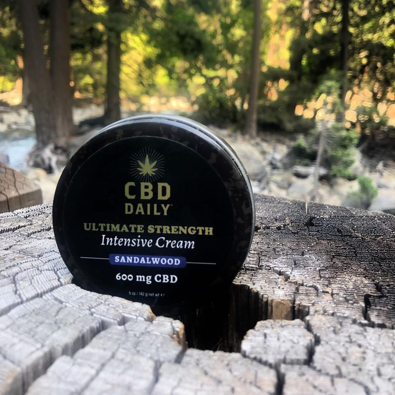 Sandalwood 600 mg Ultimate Strength CBD Cream