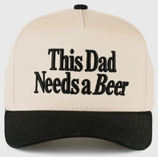 This Dad Needs A Beer Hat