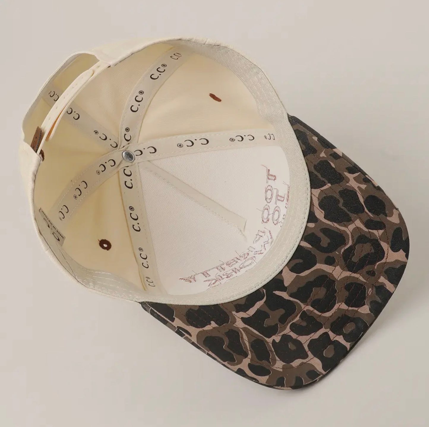 Too Pretty To Work This Hard : Leopard Hat