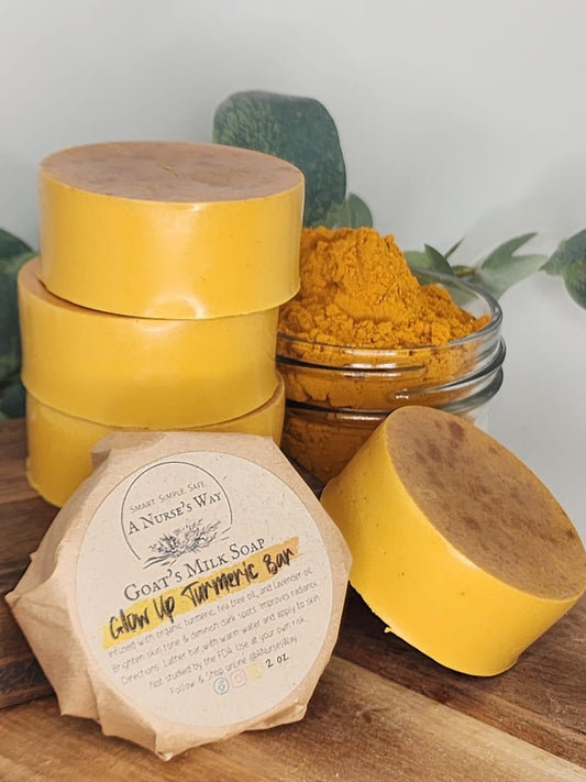 Turmeric Glow up Goat Milk Soap