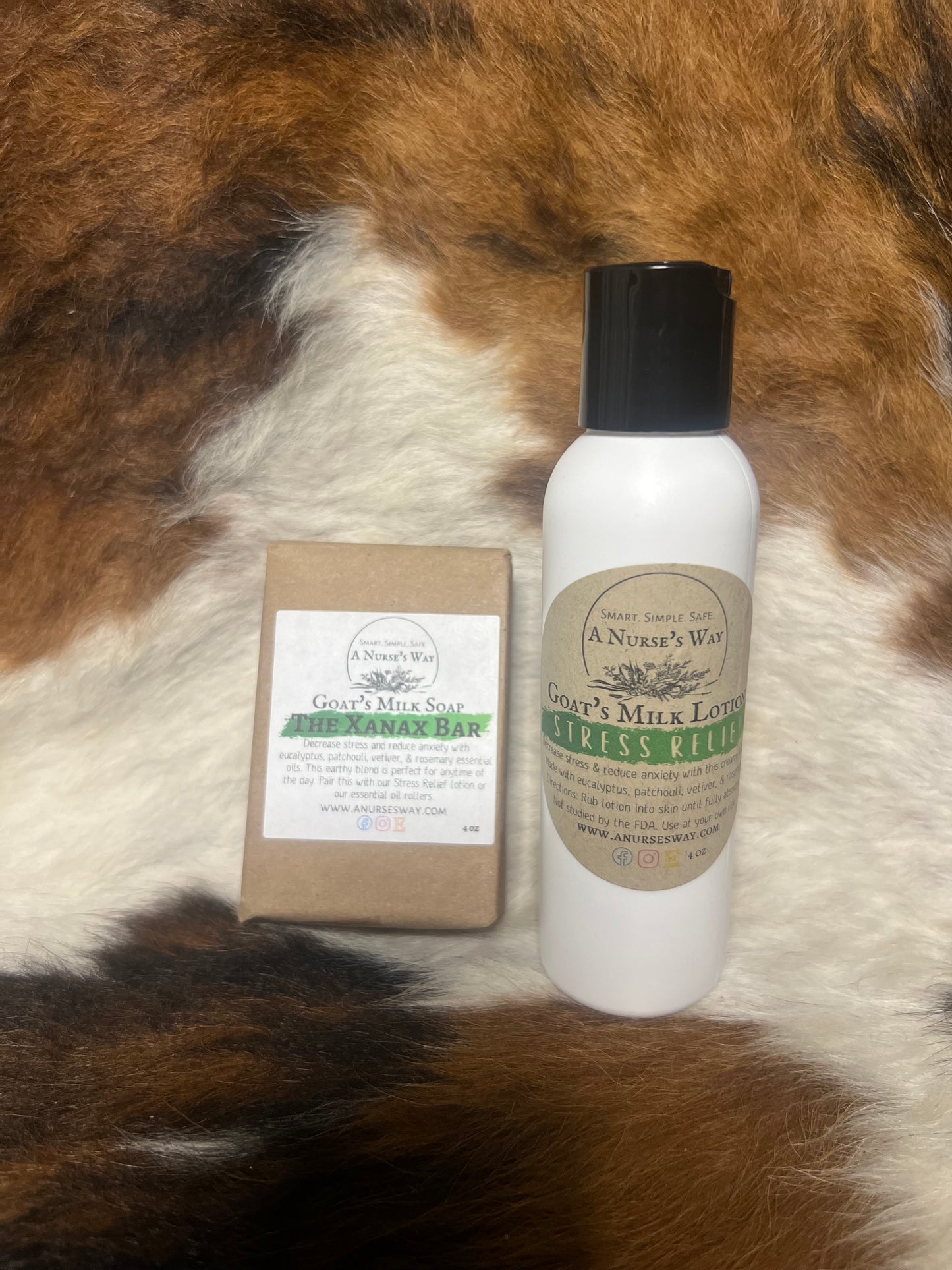 Xanax Bar/Stress Relief Goat's Milk Soap