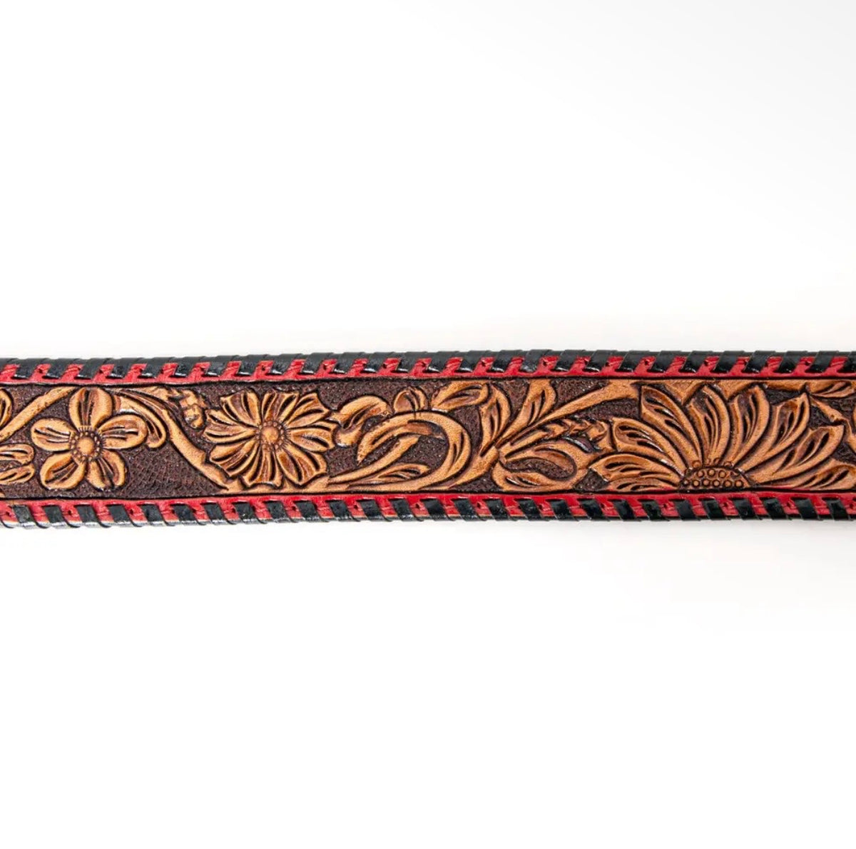Georgia Sun Tooled Leather Belt