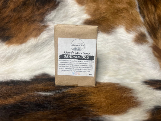 Sandlewood Goats Milk Soap