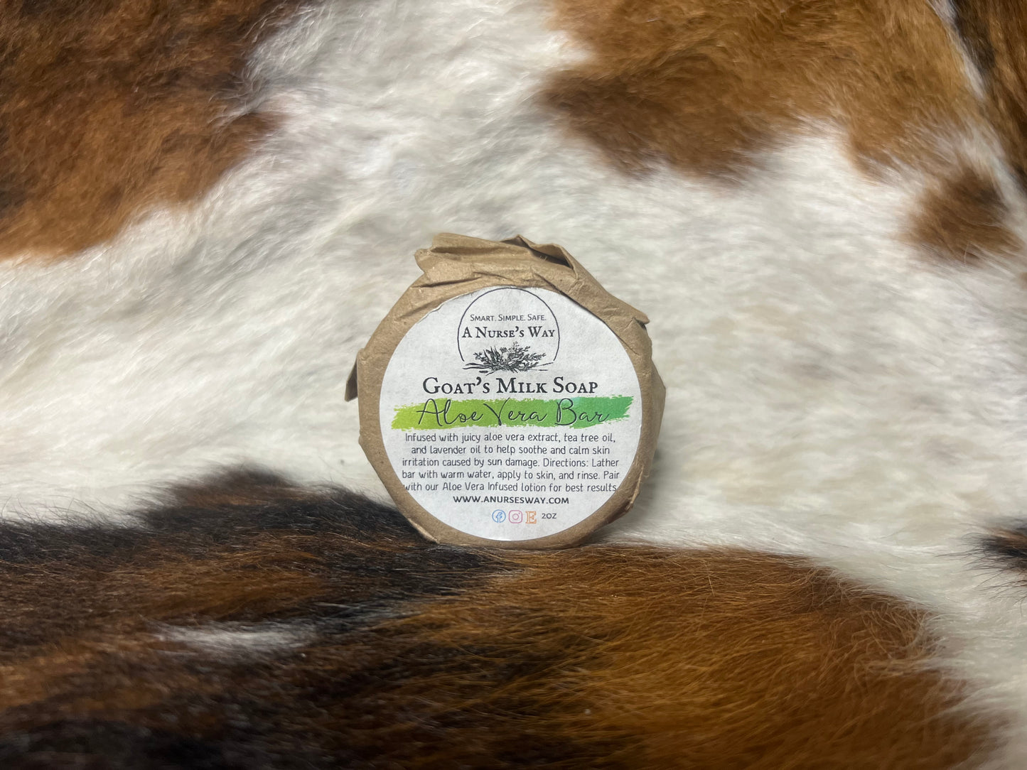 Aloe Vera Bar Goats Milk Soap