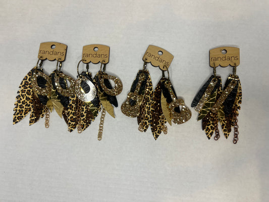 Fierce Spirit Leopard Fringe Randans