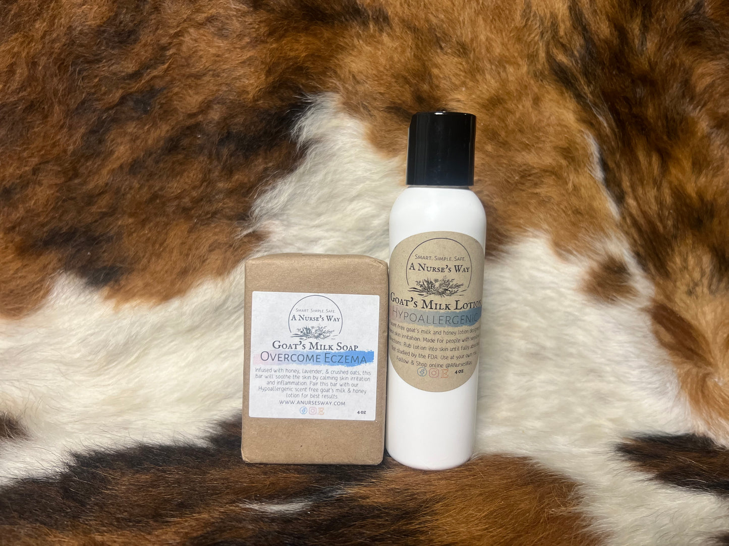 Overcome Eczema Goats Milk Soap (Hypoallergenic)