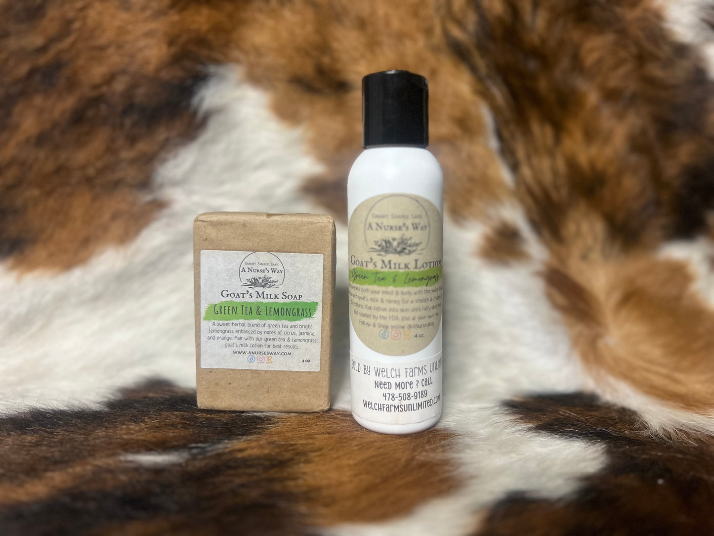 Green Tea and Lemongrass Goats Milk Soap