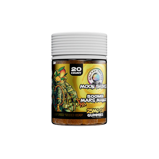Mars Mango Delta 8 Gummies 500mg (20 count Jar)