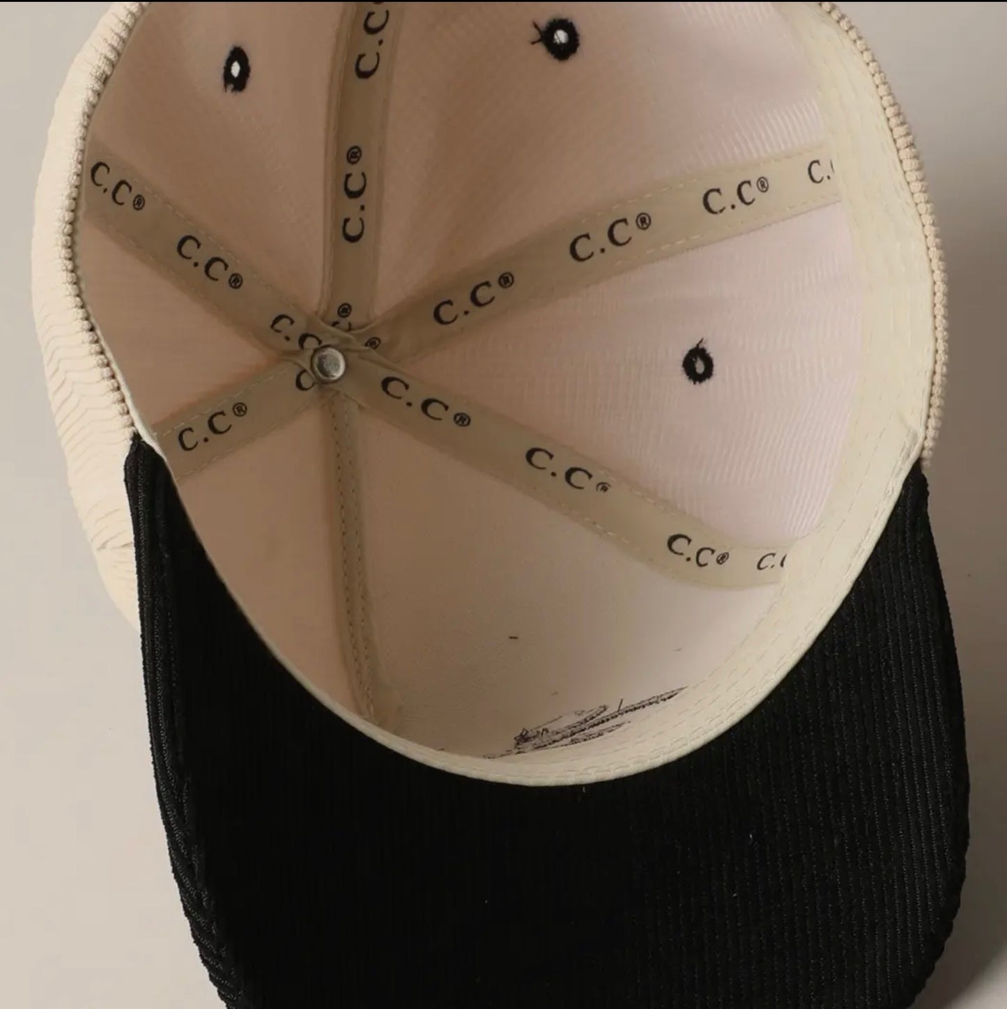 Sounds Like Bullshit : Black Corduroy Hat