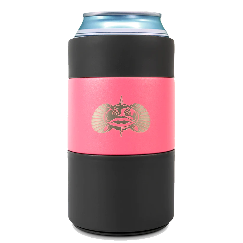 Pink Non-Tipping Can Cooler