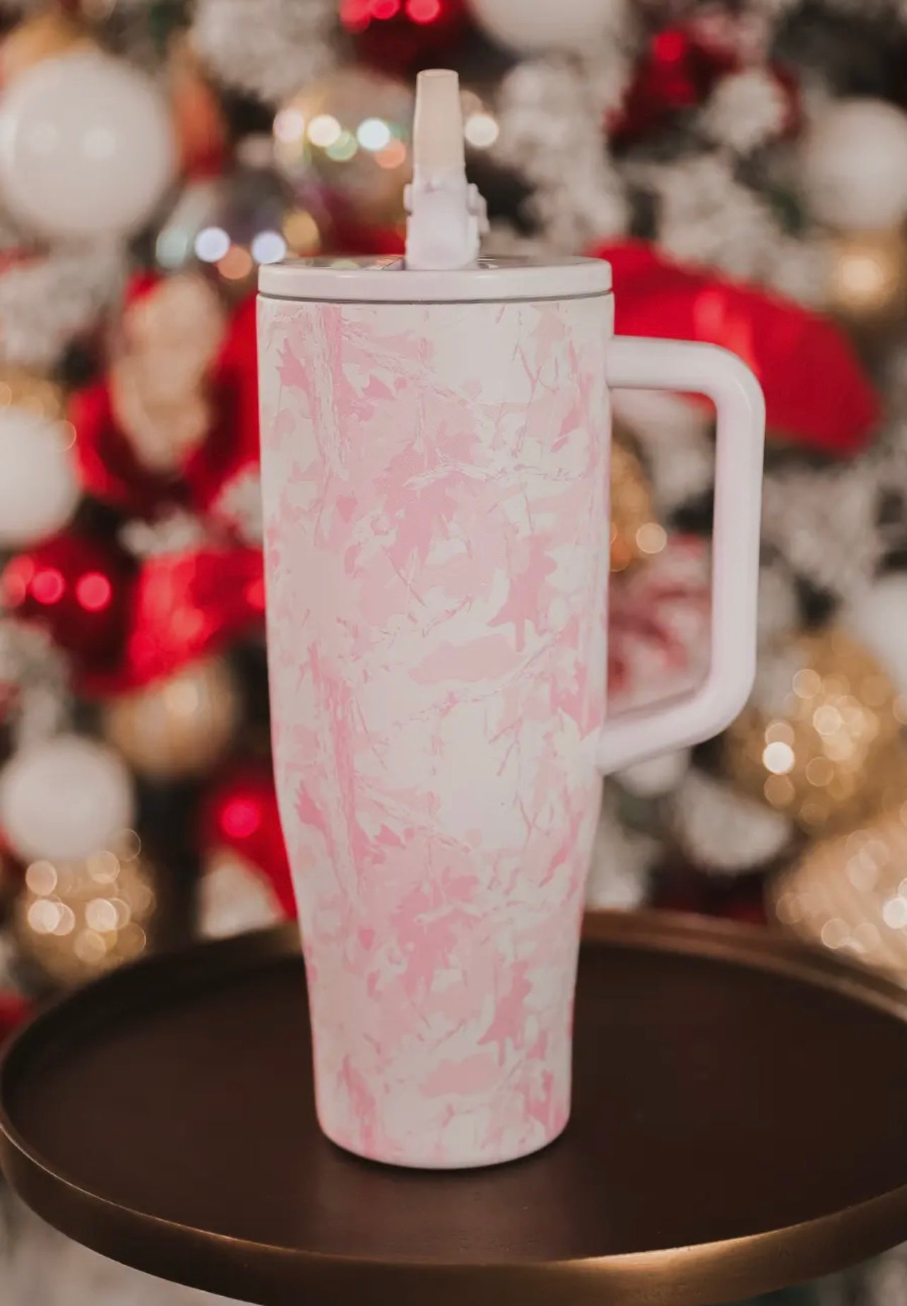 Camo Sleek Tumbler - Pink