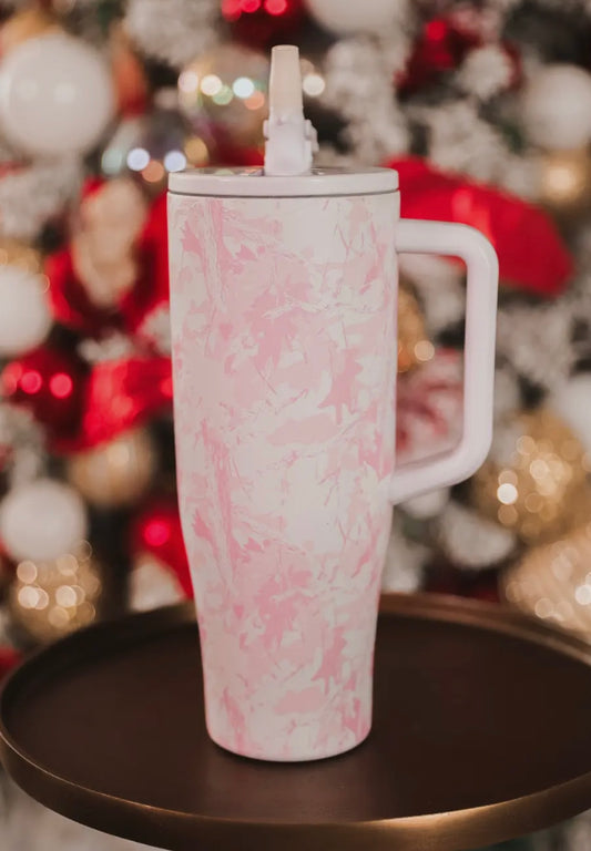 Camo Sleek Tumbler - Pink