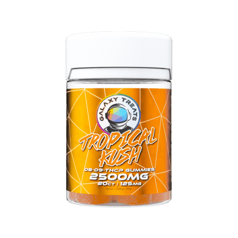 TROPICAL KUSH 2500MG D8 D9 THCP GUMMIES (20-CT)