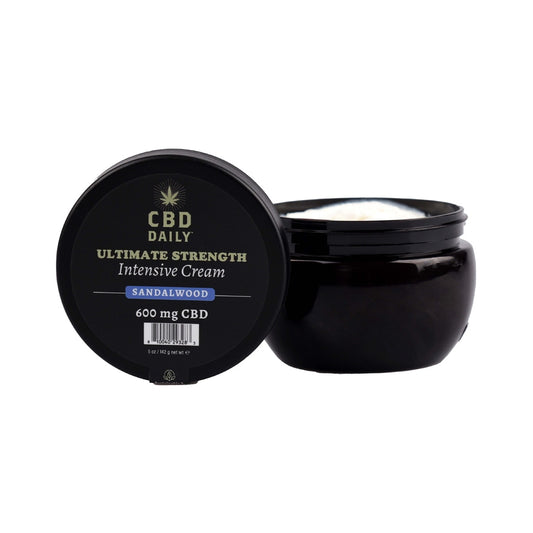 Sandalwood 600 mg Ultimate Strength CBD Cream