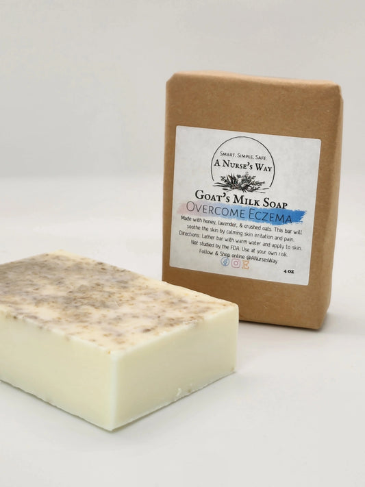 Overcome Eczema Goats Milk Soap